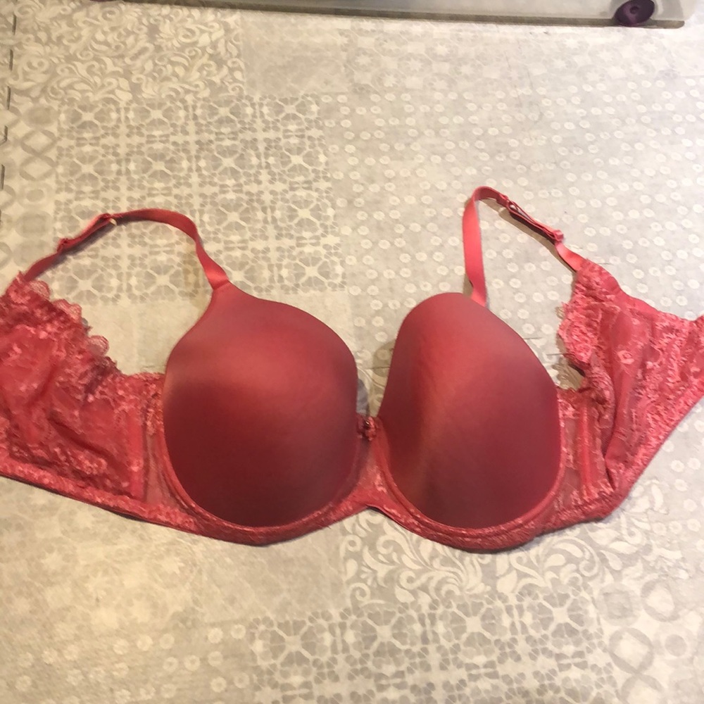 Pink bra
